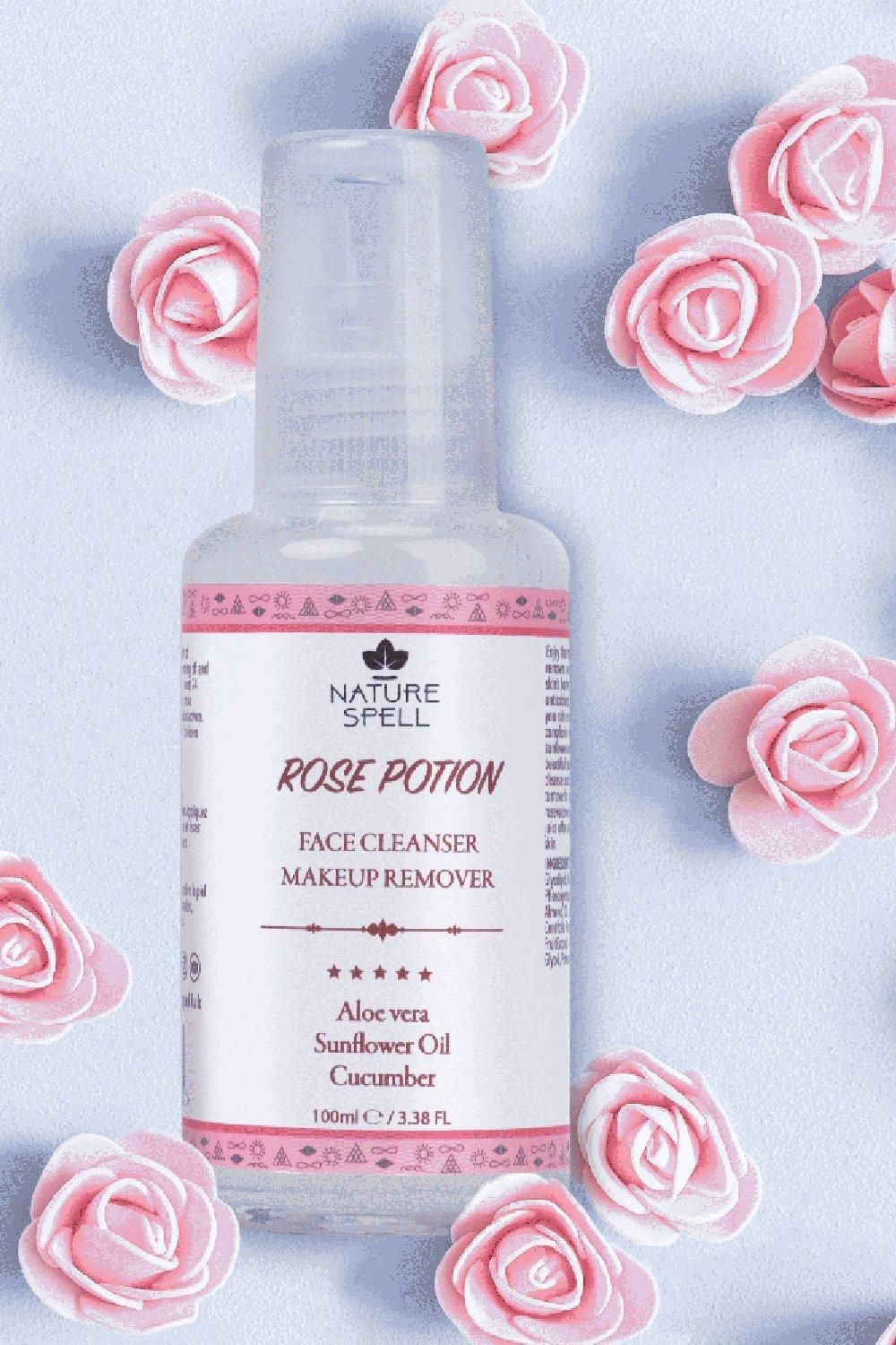 Nature Spell Rose Potion Aloe Vera Facial Cleanser 100ml