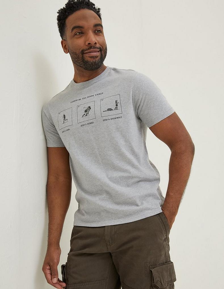 Rugby Cartoon T-Shirt