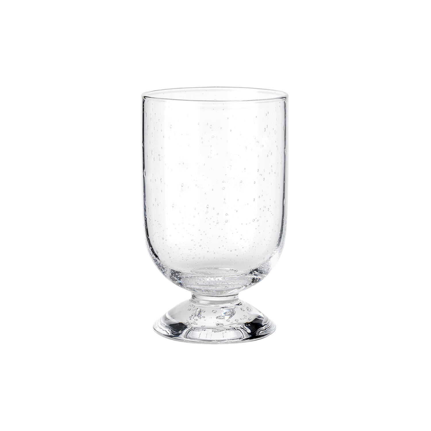 Bubble Glass Water Tall