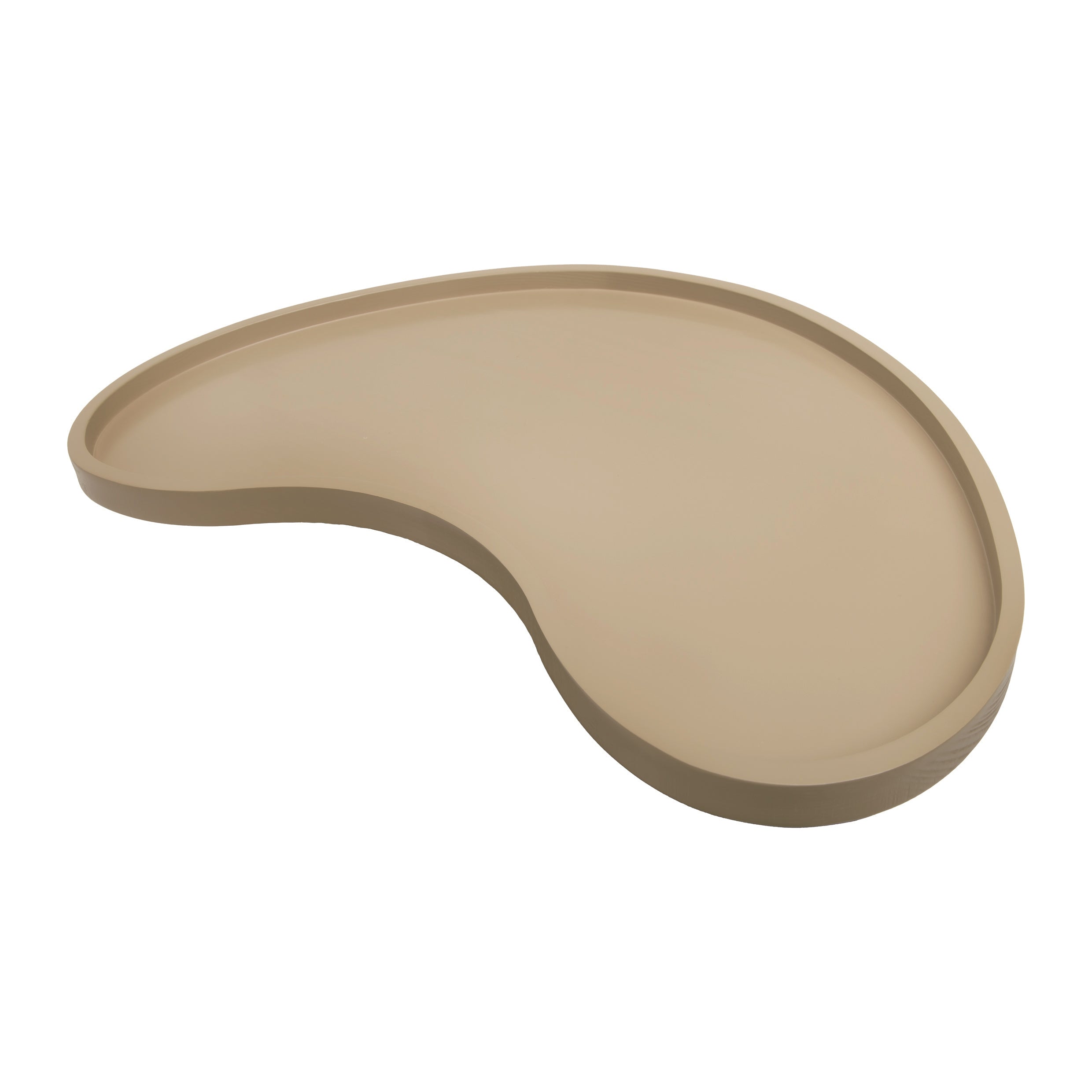 QUVIO Tray - Organisch - Hout - 45x24 cm - Bruin