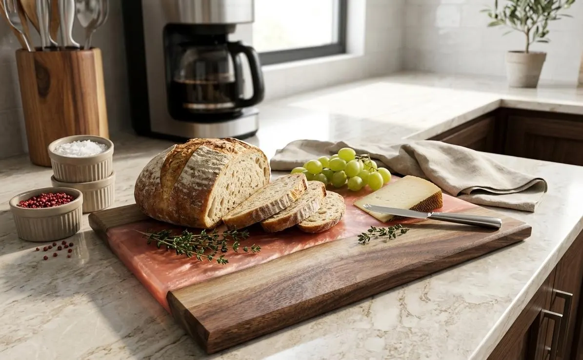 Luxury Handmade Charcuterie Board - Black Walnut Resin River Tray - Made in USA