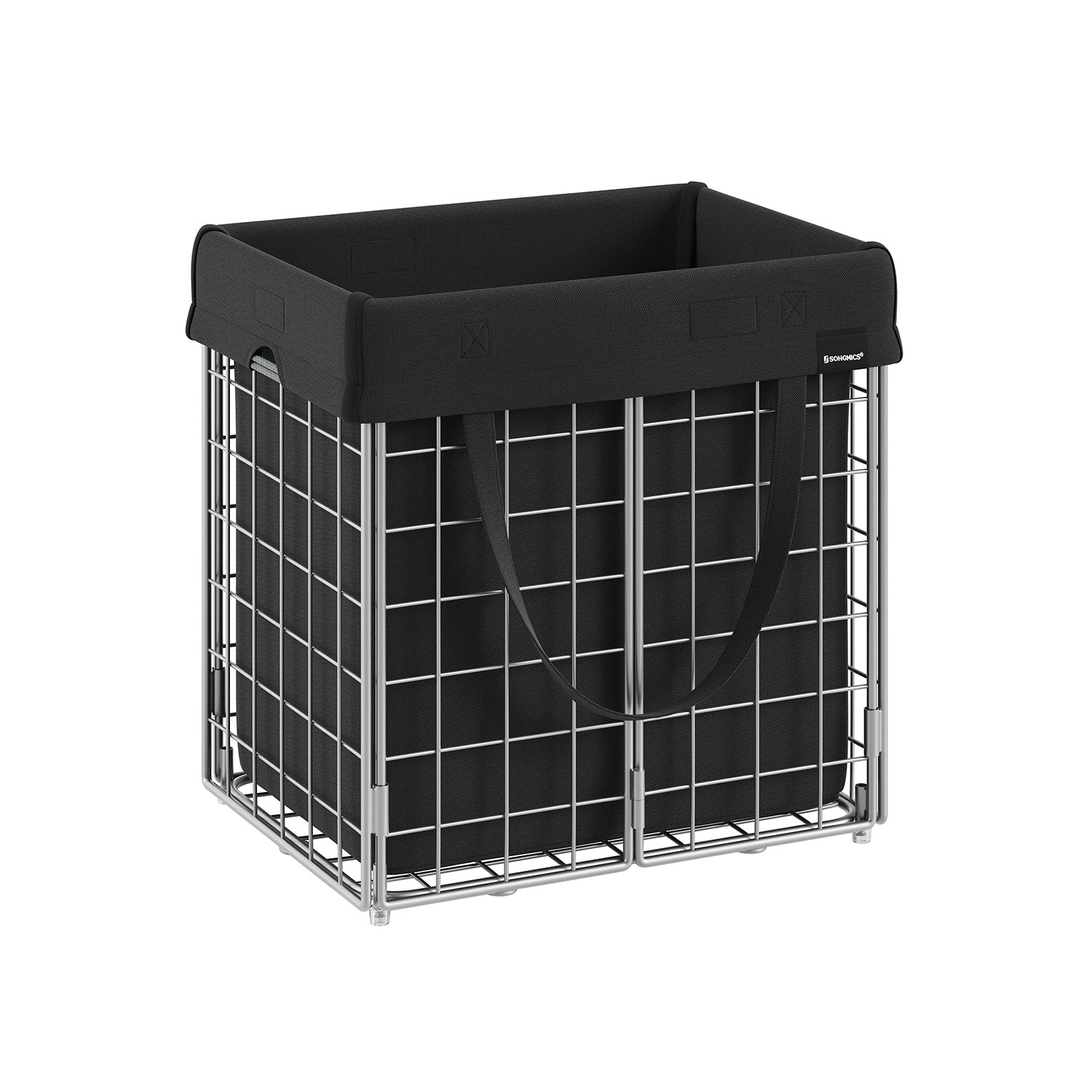 Panier à linge pliable sac à linge amovible et lavable