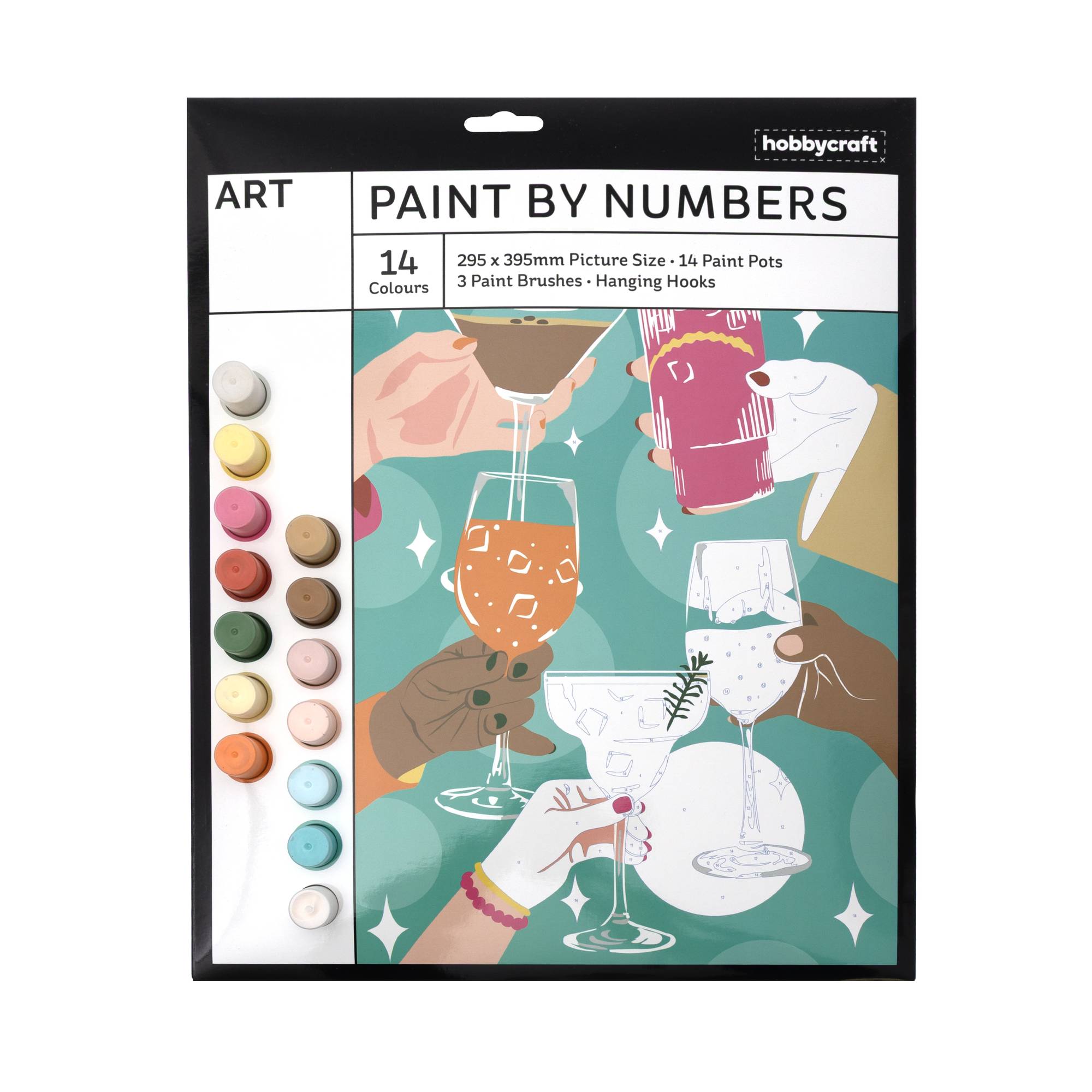 Cocktail Hour Paint by Numbers