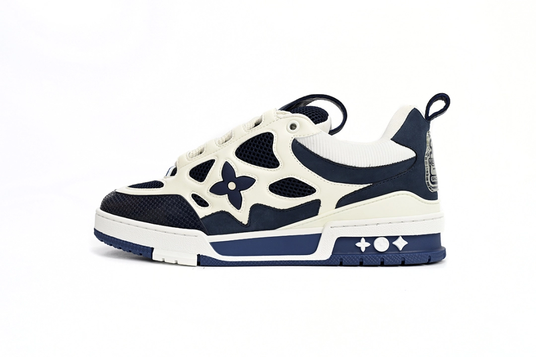 Louis Vuitton Skate Sneaker Marine White Dark Blue 1AARRL