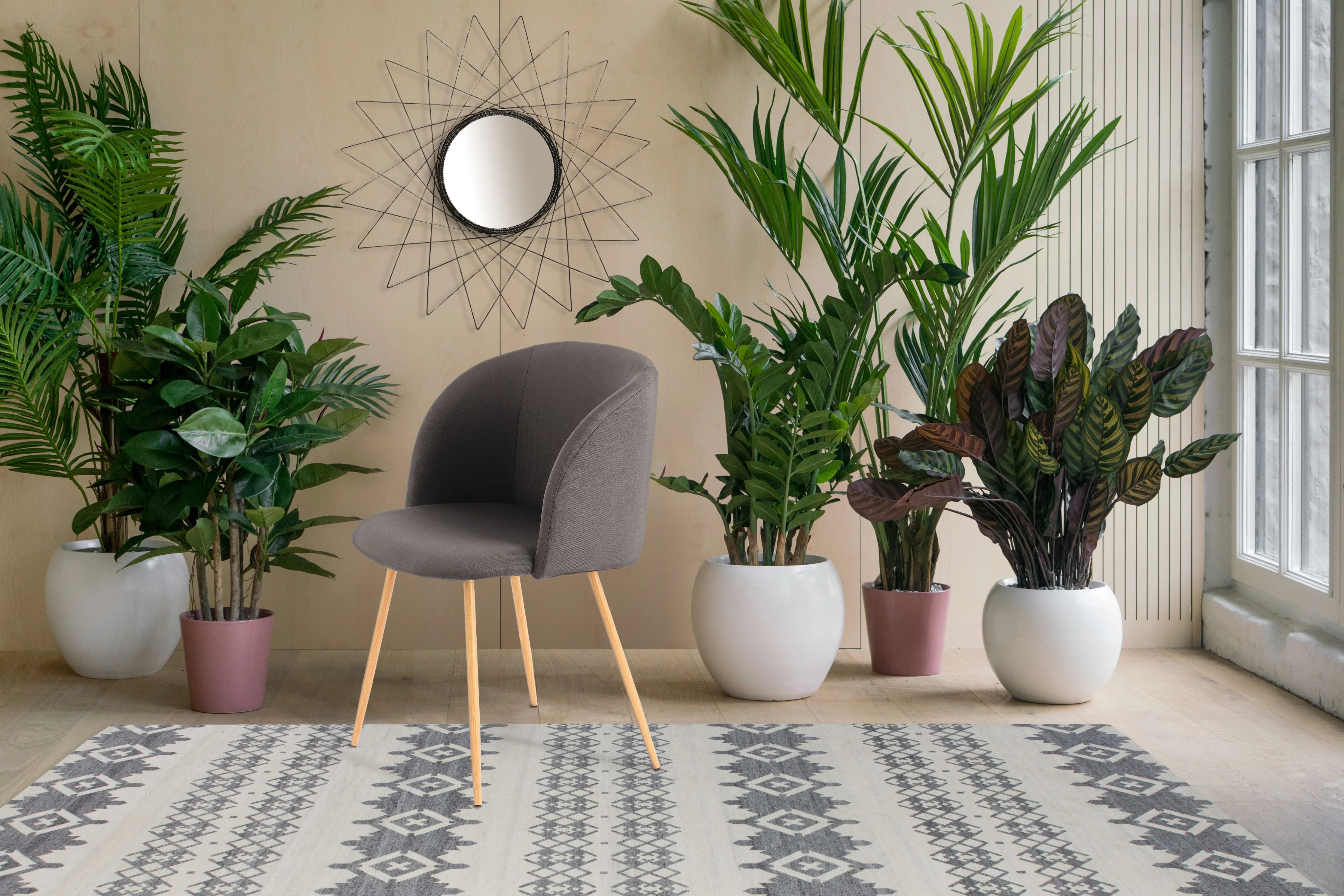 Set van 2 eetkamerstoelen Celdic