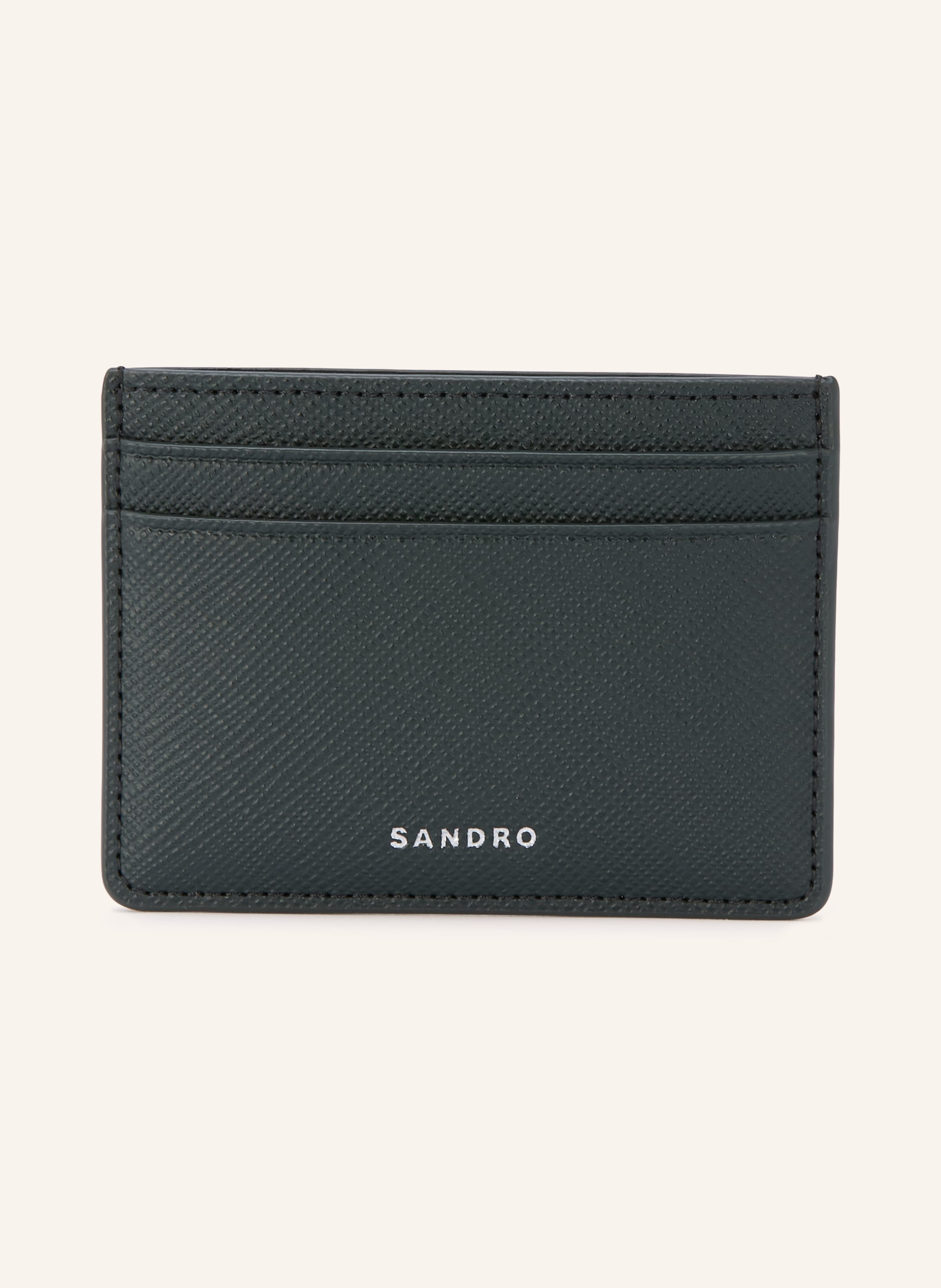 SANDRO Saffiano-Kartenetui