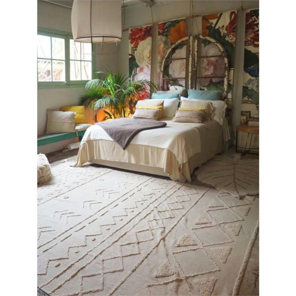 TRIBU - Tapis coton lavable natural 200x300cm