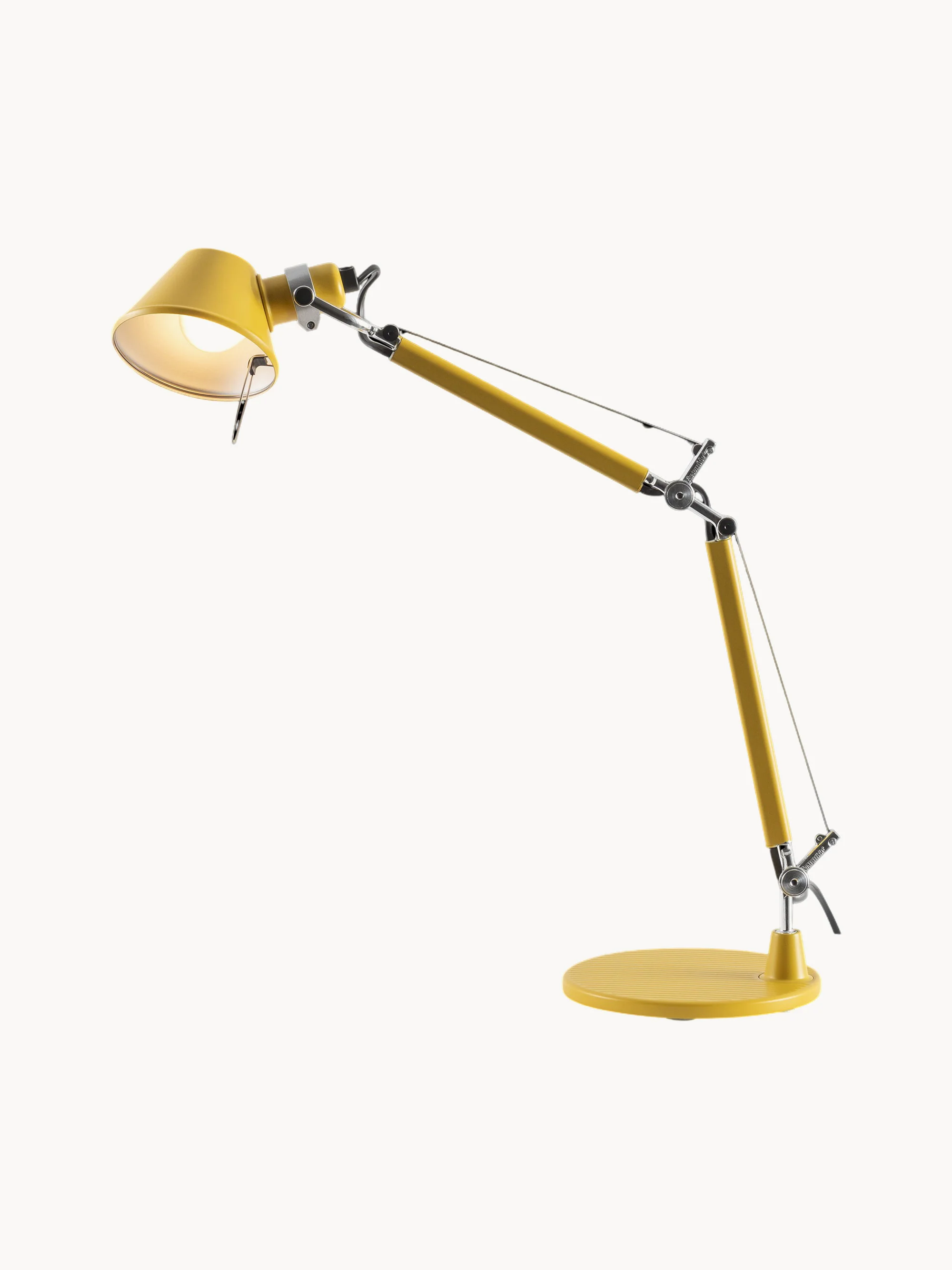 Verstellbare Schreibtischlampe Tolomeo Micro