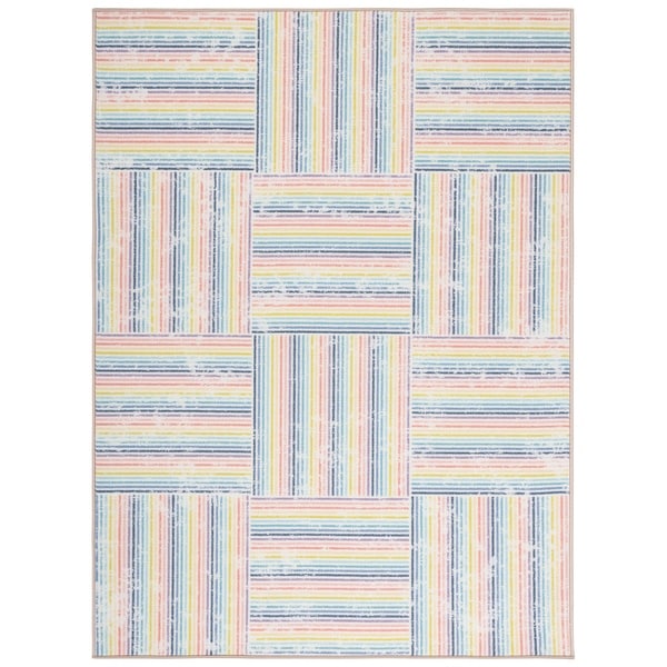 SAFAVIEH Kids Playhouse Machine Washable Slip Resistant Giedrima Months Rug