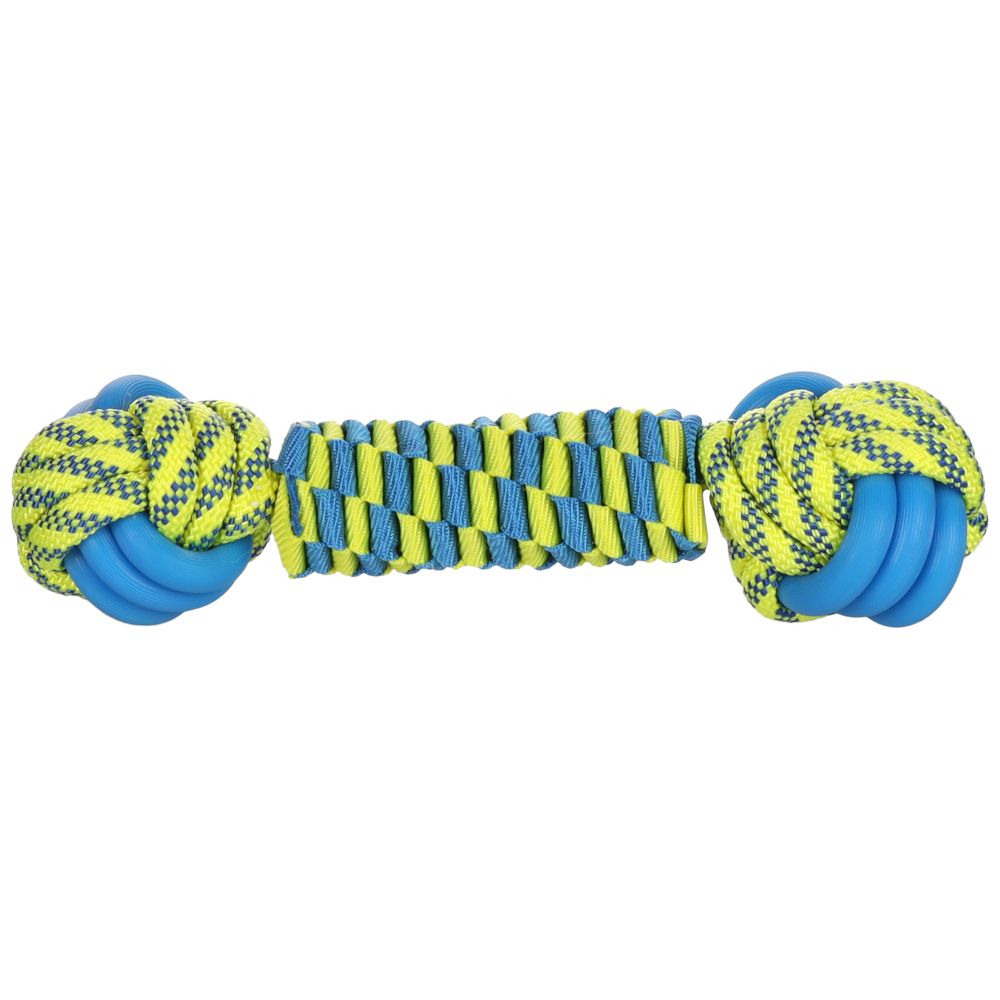 Flamingo Dog Toy Tofla Knot Ball and String