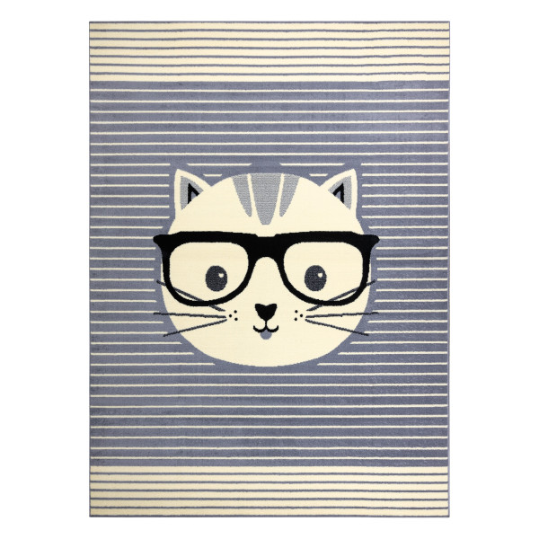Dywan BCF FLASH Cat 3999 - Kot szary 140x190 cm