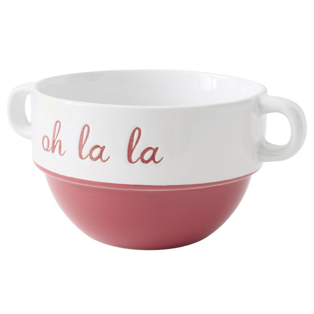 Bol en grès 45cl avec anses message