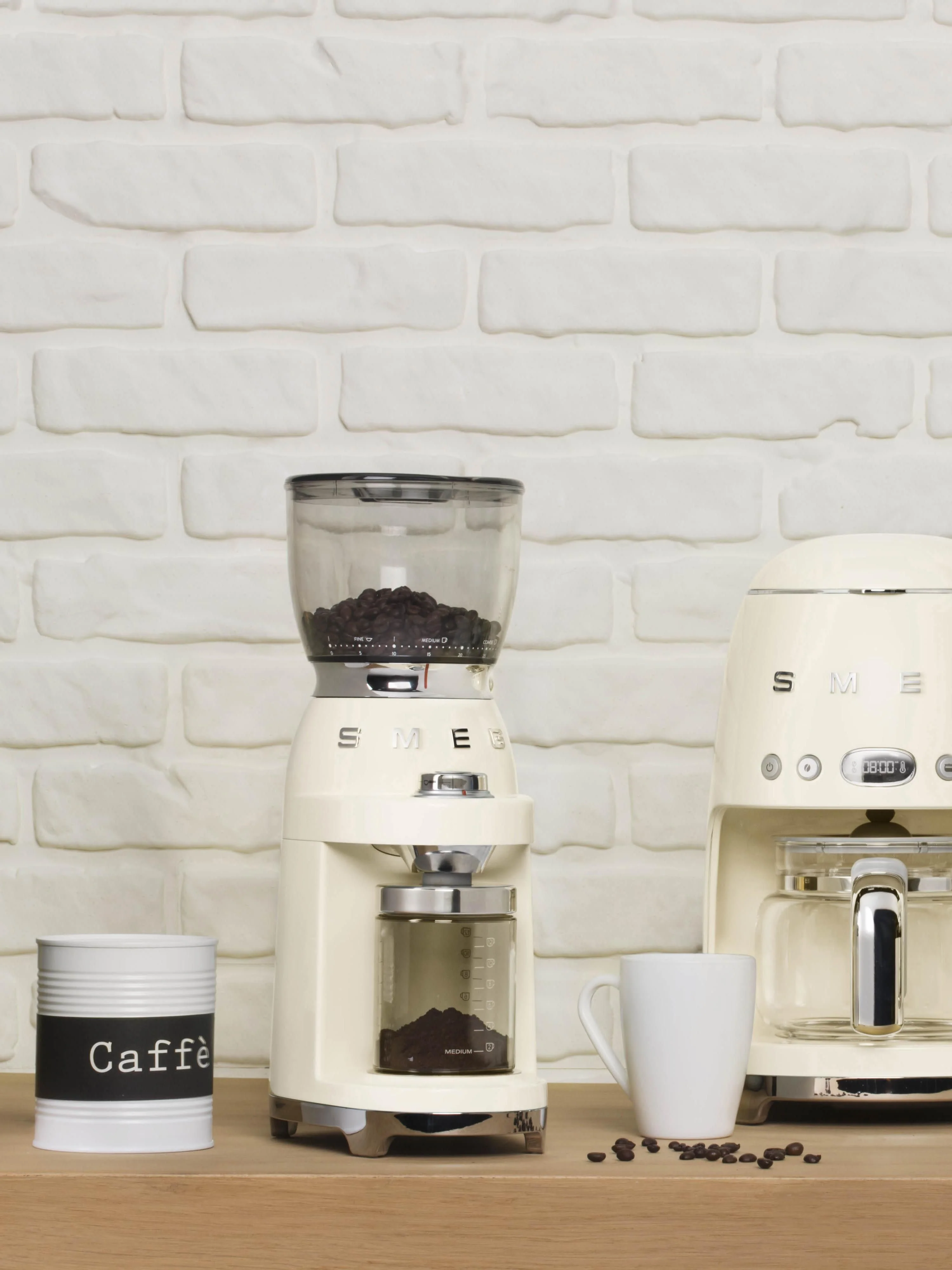Elektrische Kaffeemühle 50's Style