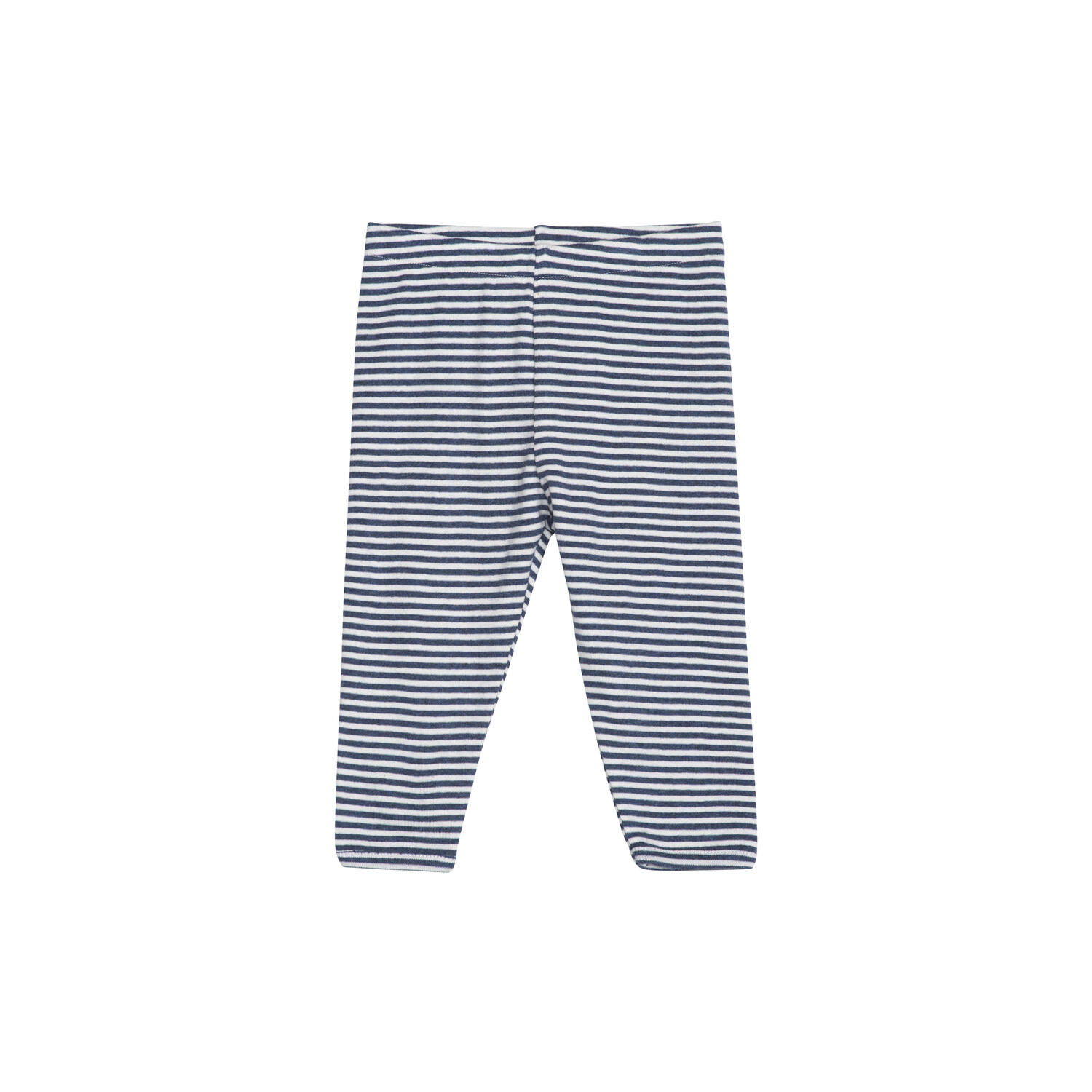 Baby Leggings Stripe, navy/offwhite