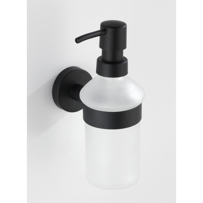 Distributeur de savon Bosio noir mat WENKO