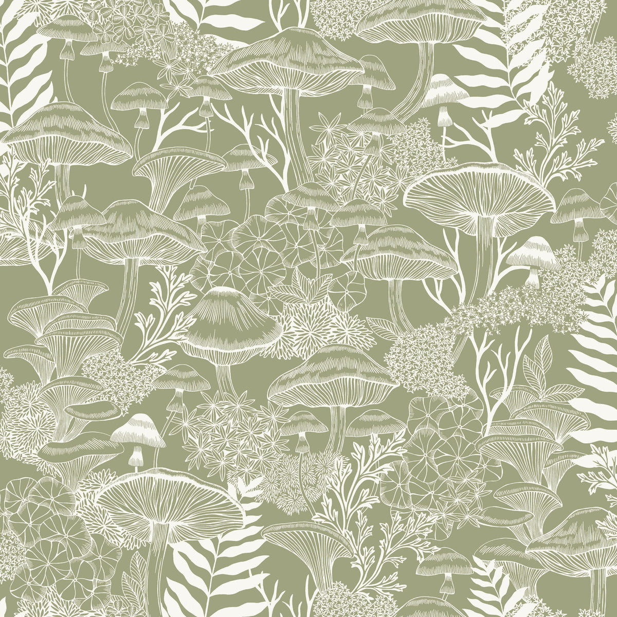 Graham & Brown Vliesbehang Fungi Folklore Willow