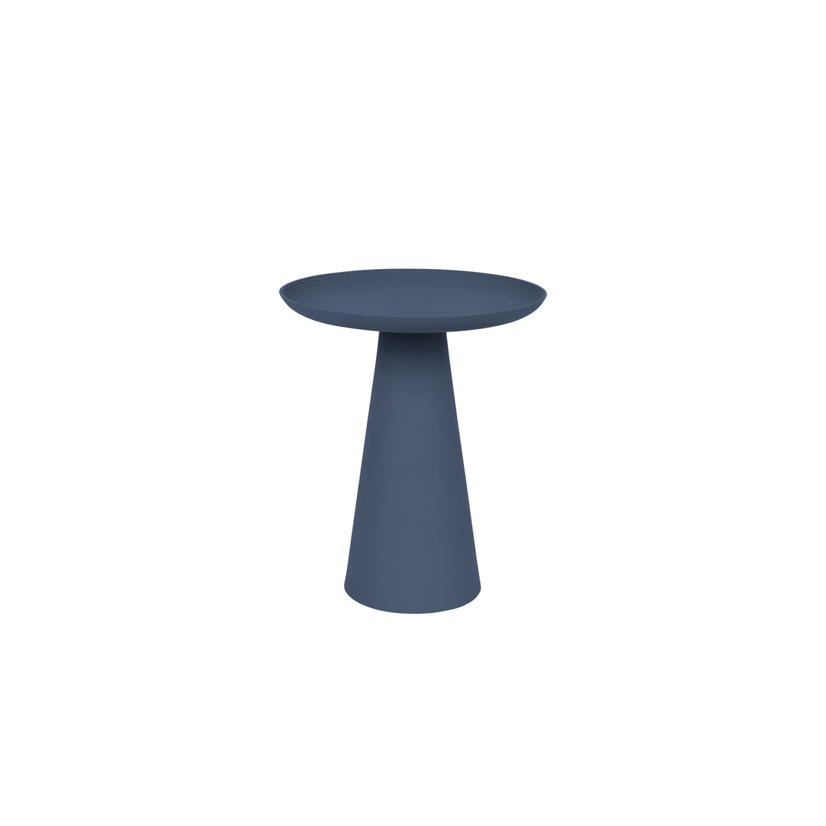 Housecraft Living Ringar Bijzettafel Rond 34,5x34,5 cm Metaal Blauw