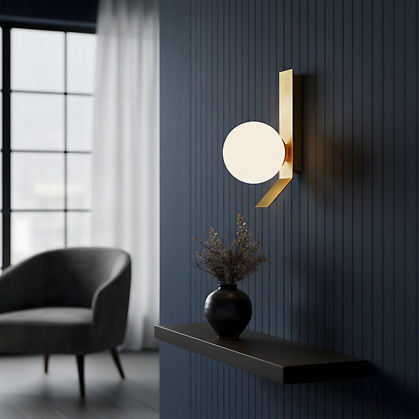 APPLIQUE MURALE TOOLIGHT APP1758-1W WHITE/GOLD
