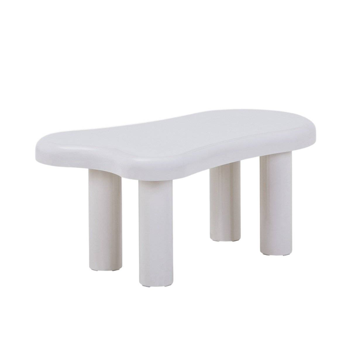 Stolik kawowy ALTO lakierowany szary 100x60x45 cm HOMLA