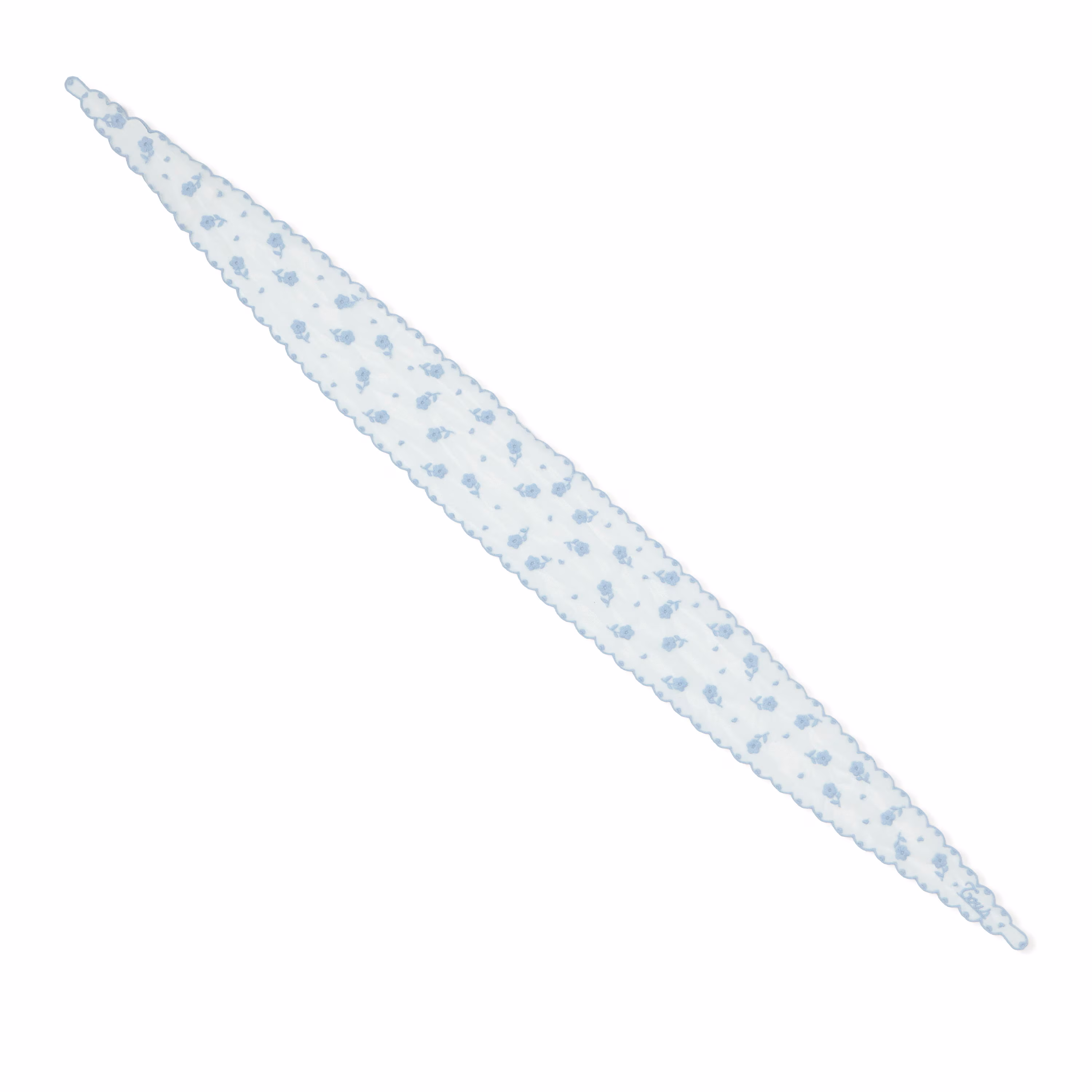Pañuelo bordado azul cielo TOUS Daisy