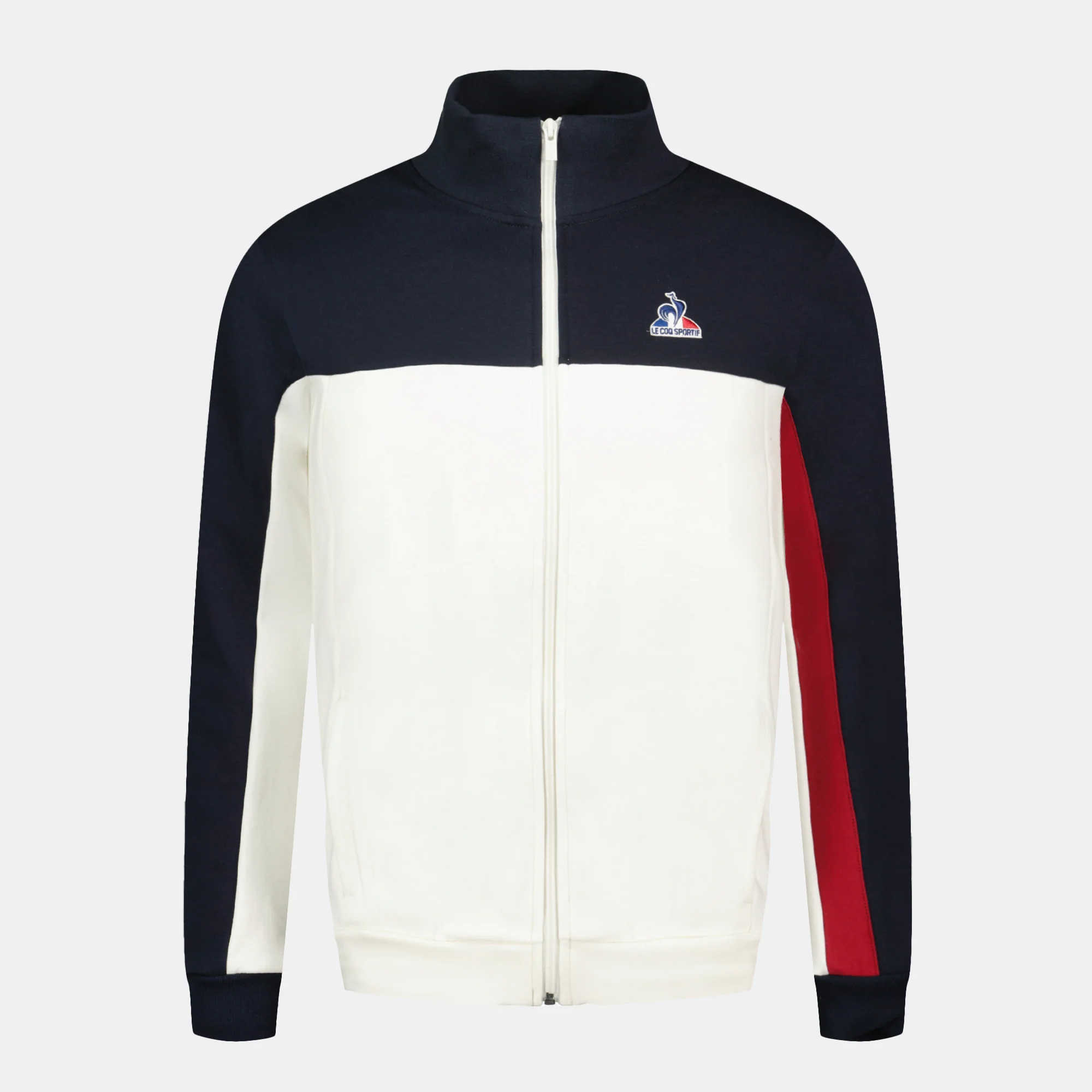 2520813-TRI SP FZ Sweat N°1 M marshmallow/sky ca | Sweat zippé Homme