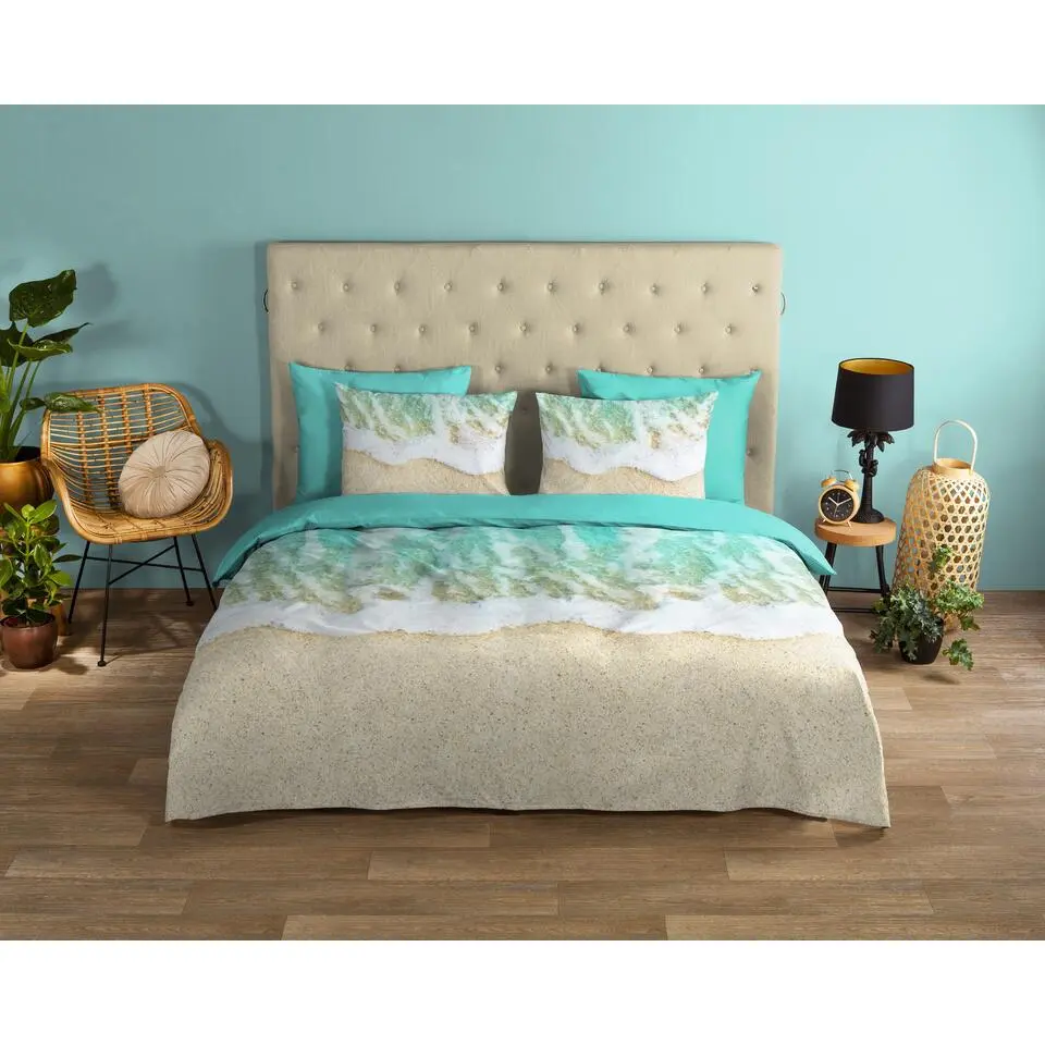 Good Morning Goodmorning Dekbedovertrek Beach-Lits-jumeaux (240 x 200/220 cm)