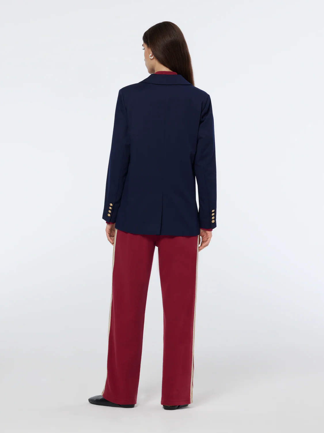 Boyfriend Gabardine Twill Blazer