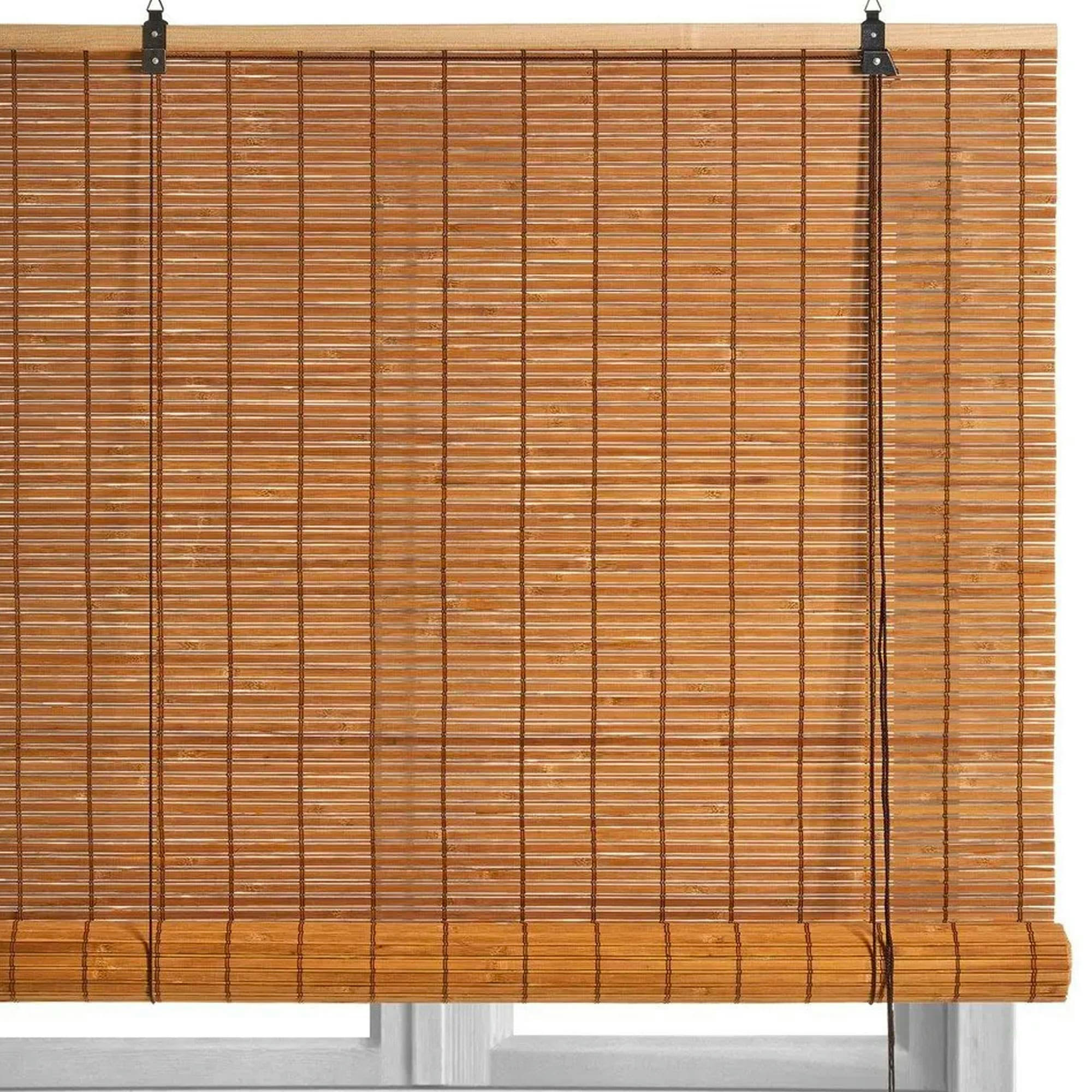 - Store enrouleur intérieur en bambou longueur 140cm