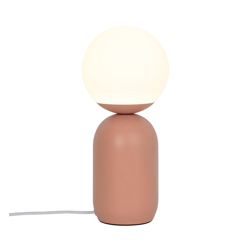 Nordlux Notti Tafellamp - Ø15cm - E14 - Terracotta