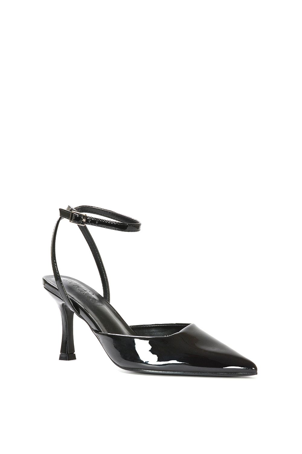 XY London Tori' Pointed Toe Stiletto Heels With Ankle Strap