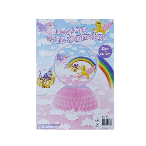 Honeycomb Centrepiece Unicorn