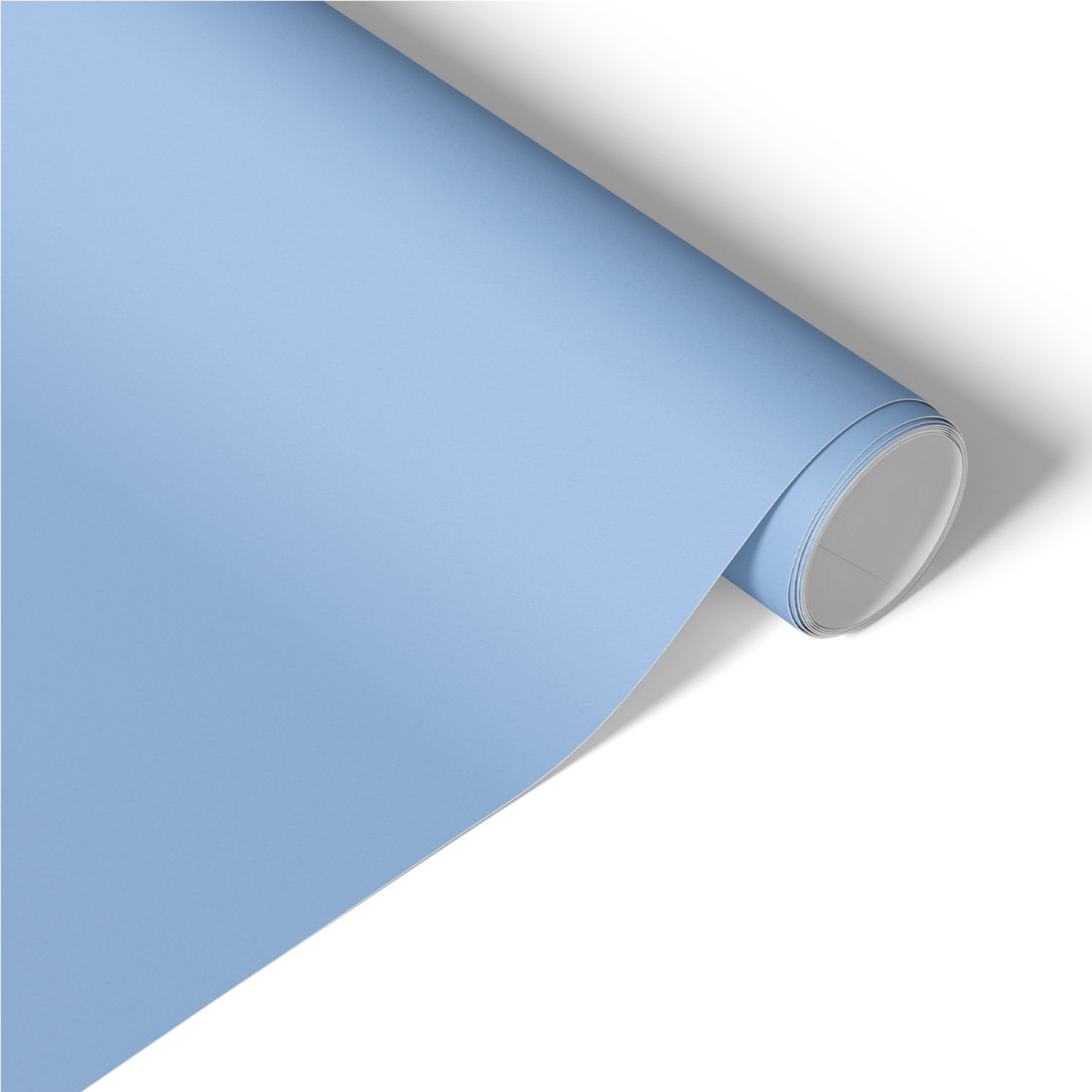 Okleina meblowa Niebieski minimalizm 50x100 Folia samoprzylepna Mat