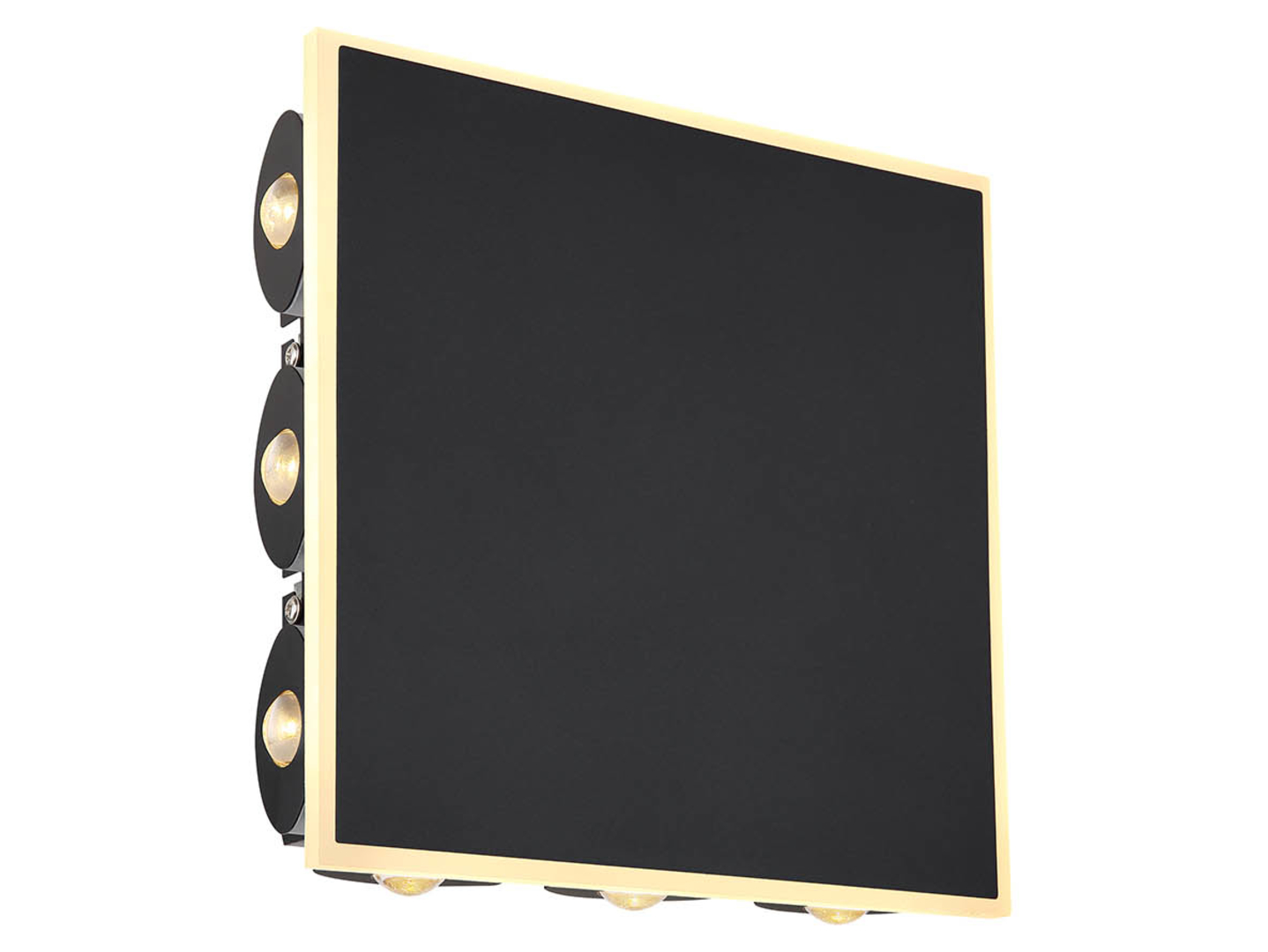 KinkietSaidy LED metalowy czarny