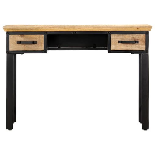 NNEVL Writing Table 110x50x76 cm Solid Mango Wood