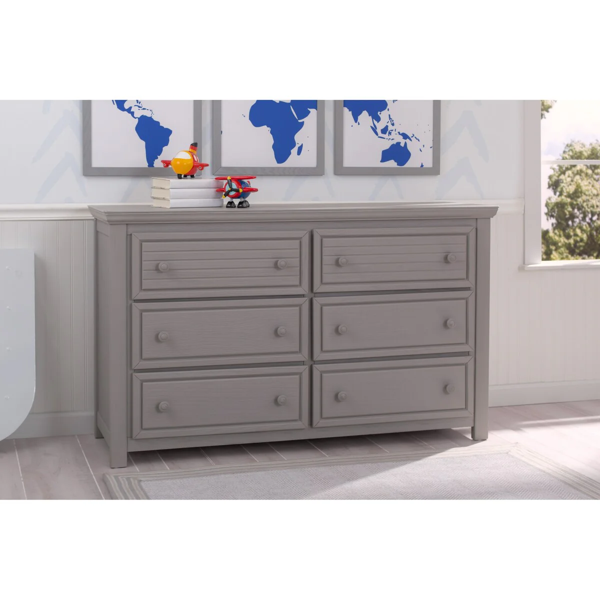 Simmons Kids Oakmont 6 Drawer Dresser