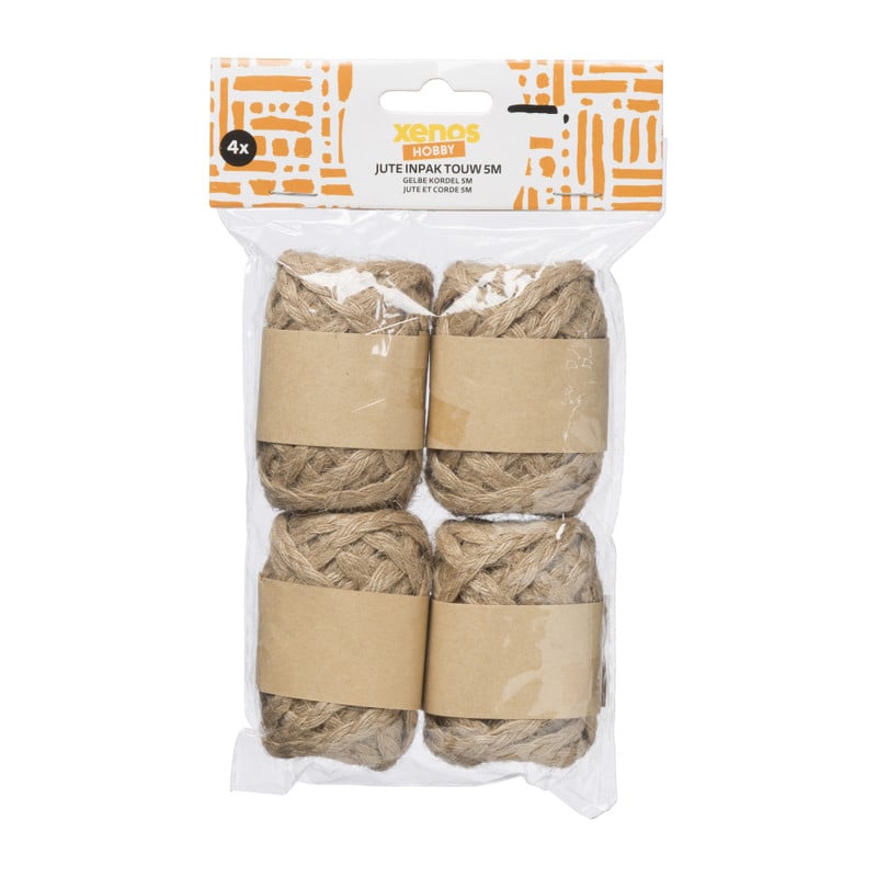 Lint - jute - set van 4