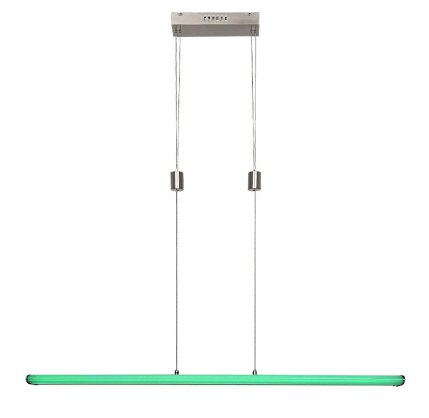 Lampa wisząca Temperius chrom satynowany-biała LED 1x24W 1415lm Rabalux