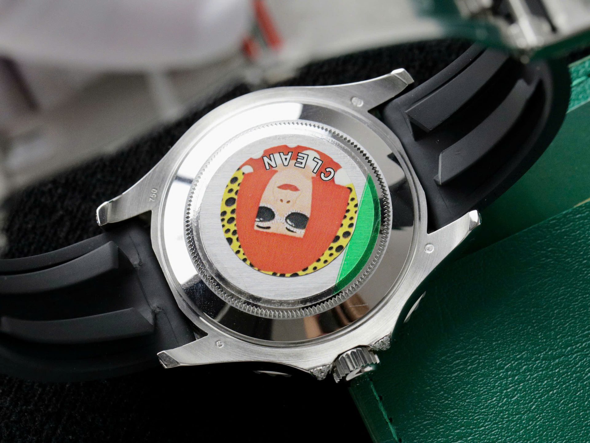 Rolex Yacht-Master 904L Steel Diamond Dial 42mm Oysterflex Super Clone