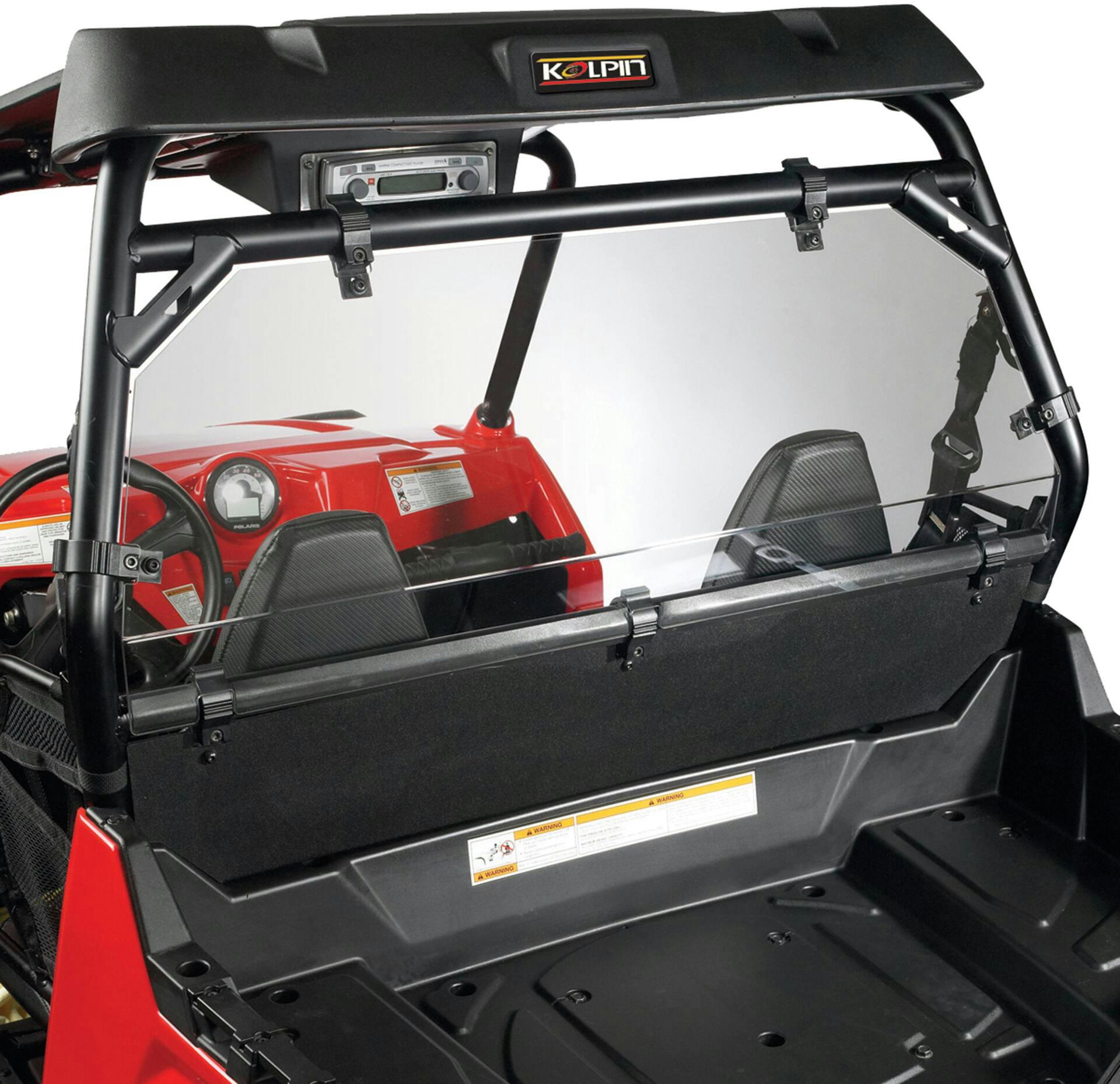 Kolpin UTV Windshield Rear Panel for Polaris® RZR® 570/800/S 09-10/12-Current