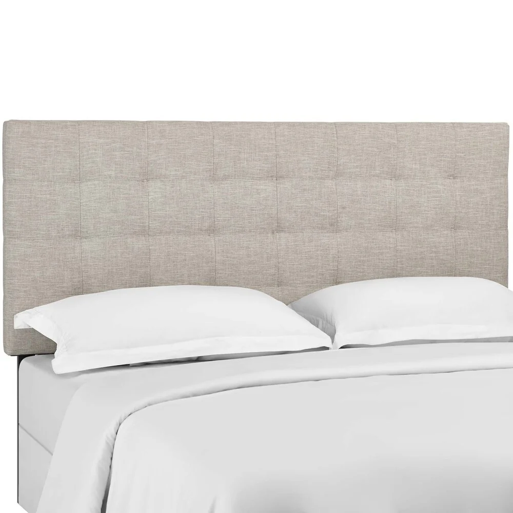 Carson Carrington Stryn Upholstered Linen Fabric Headboard