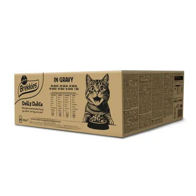 Brekkies Daily Delice Adult Cat 80 x 85g