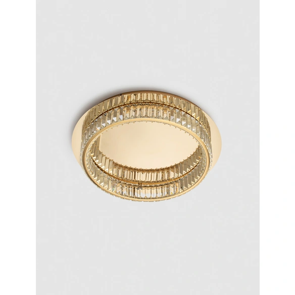 Deckenleuchte »Aurelia «, LED, 29 W, Höhe: 12 cm, goldfarben