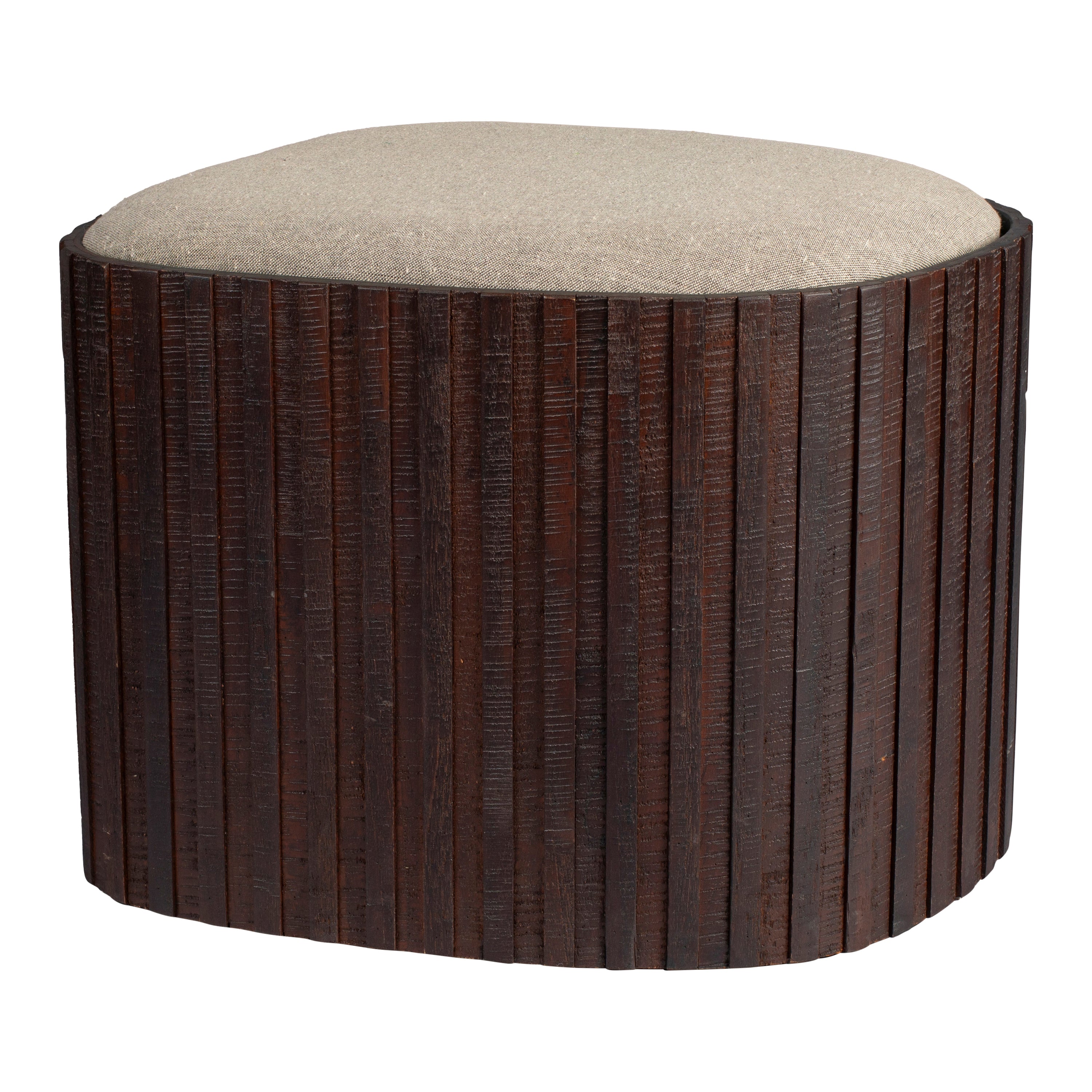 Dutchbone Bay Poef met Opbergruimte - Low