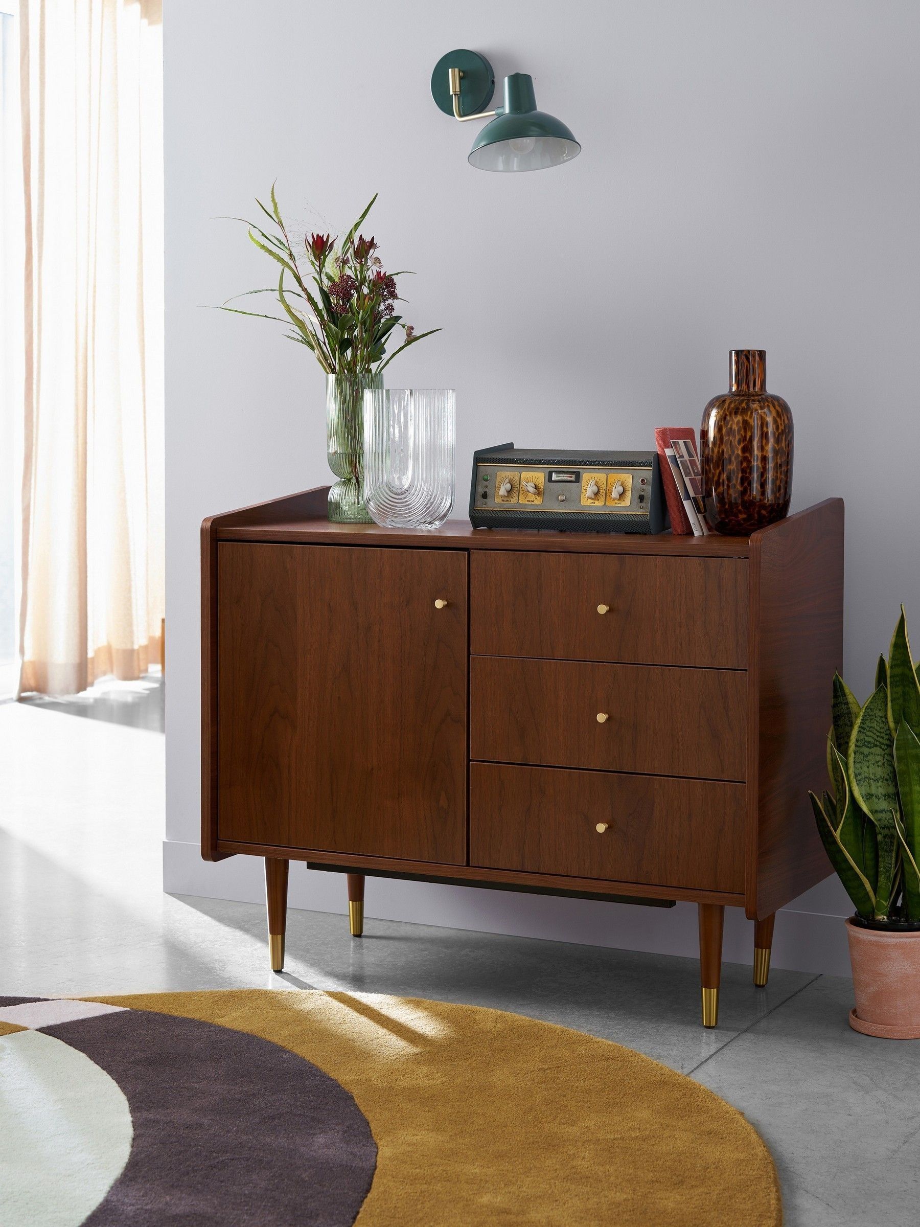 La Redoute Intérieurs Walnut Ronda Vintage Sideboard