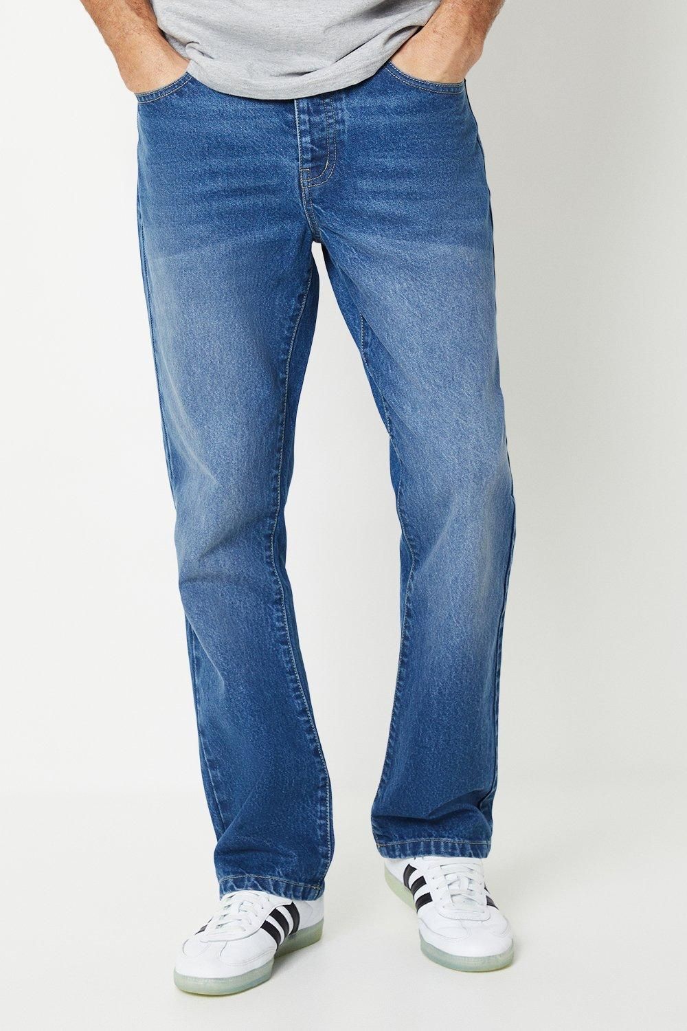 Burton Mid Wash Bootcut Jeans
