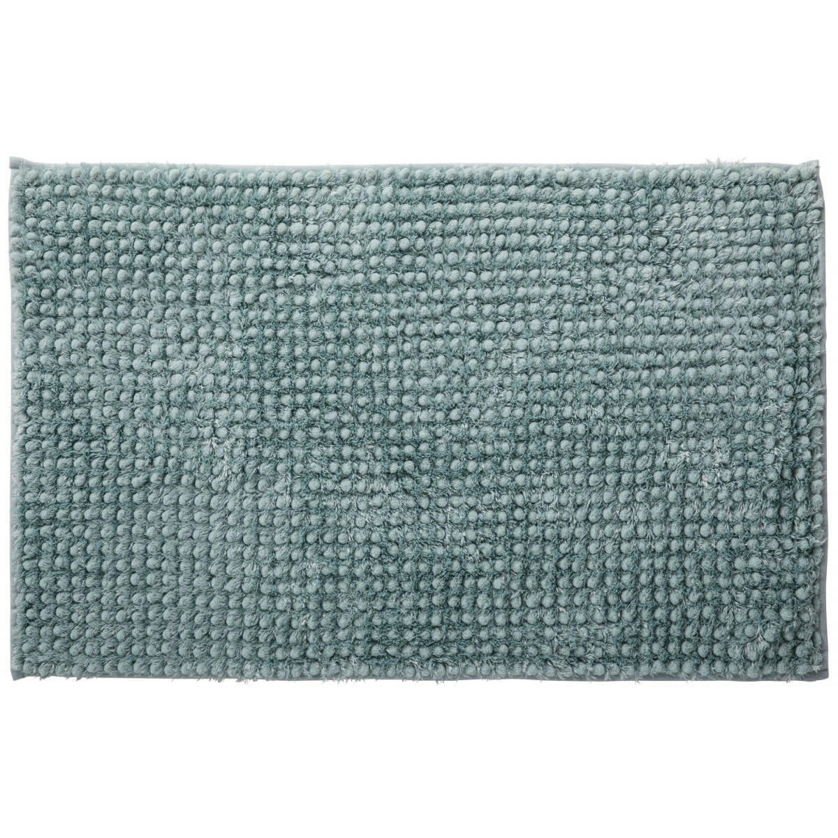 SOFTY - Tapis de bain en polyester uni topaze 50x80cm