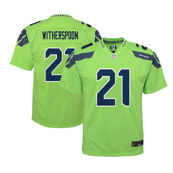Devon Witherspoon Seattle Seahawks Nike Youth Alternate Player Game Jersey - Neon Green