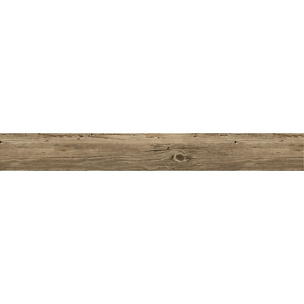 Lame PVC clipsable Baila décor chêne foncé l. 122 x l. 15 cm Goodhome