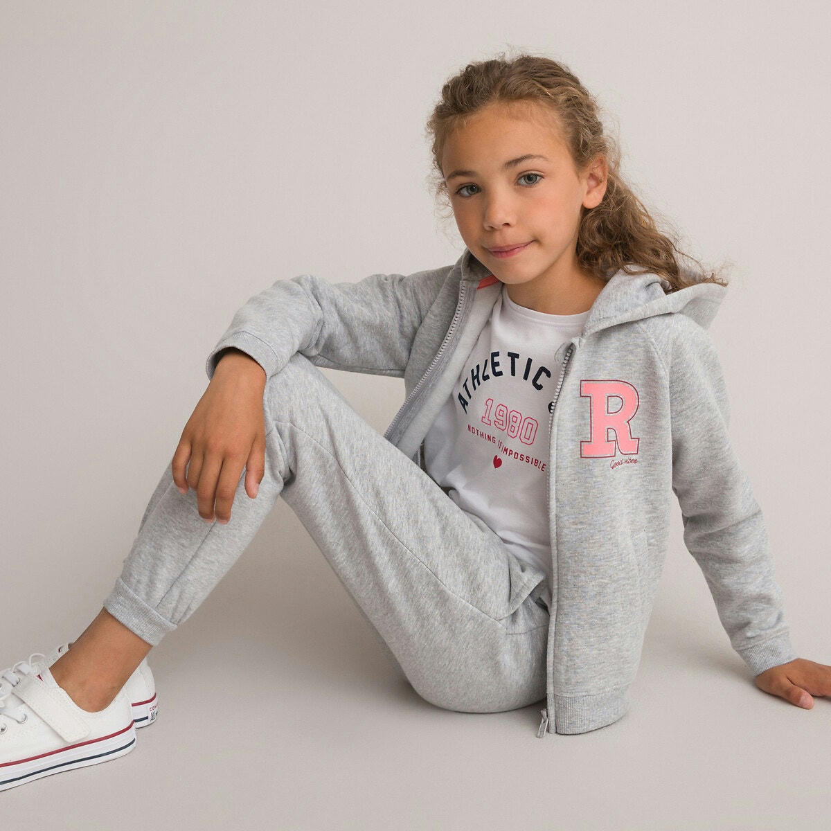 Ensemble 2 pièces sweat et pantalon molleton