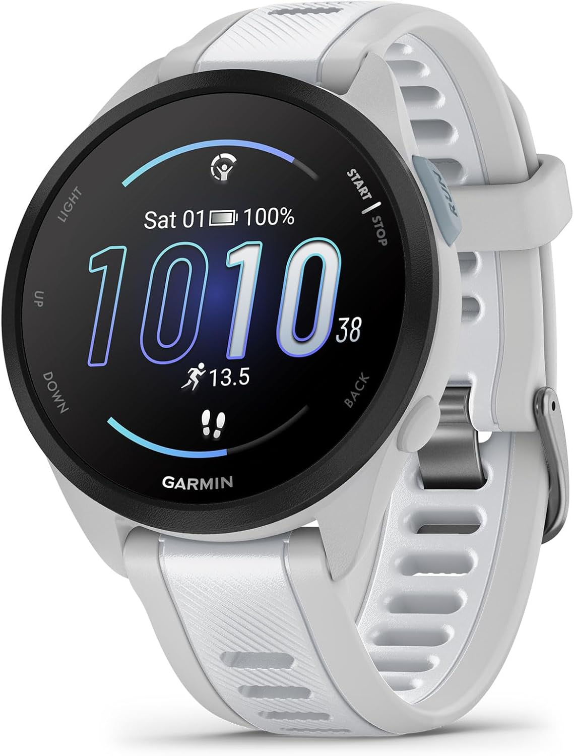 Garmin Forerunner 165, Running Smartwatch, Colorful AMOLED Display, Training Metrics and Recovery Insights